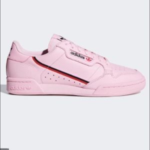 Adidas continental 80 pink size 7 men’s 8.5 women